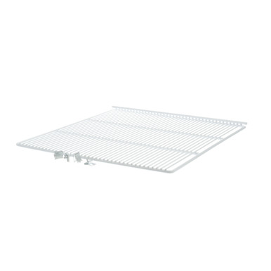 Franklin 23130 22 7/8 in x 23 1/4 in White Epoxy Coated Wire Refrigerator Shelf
