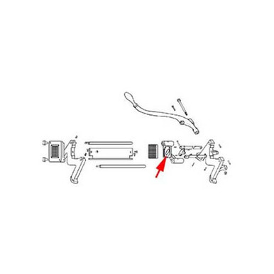Vollrath 45610-1 Plate, Pusher