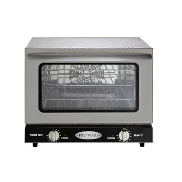 Serv-Ware ECO-21 Countertop Electric Convection Oven Quarter Size — main image