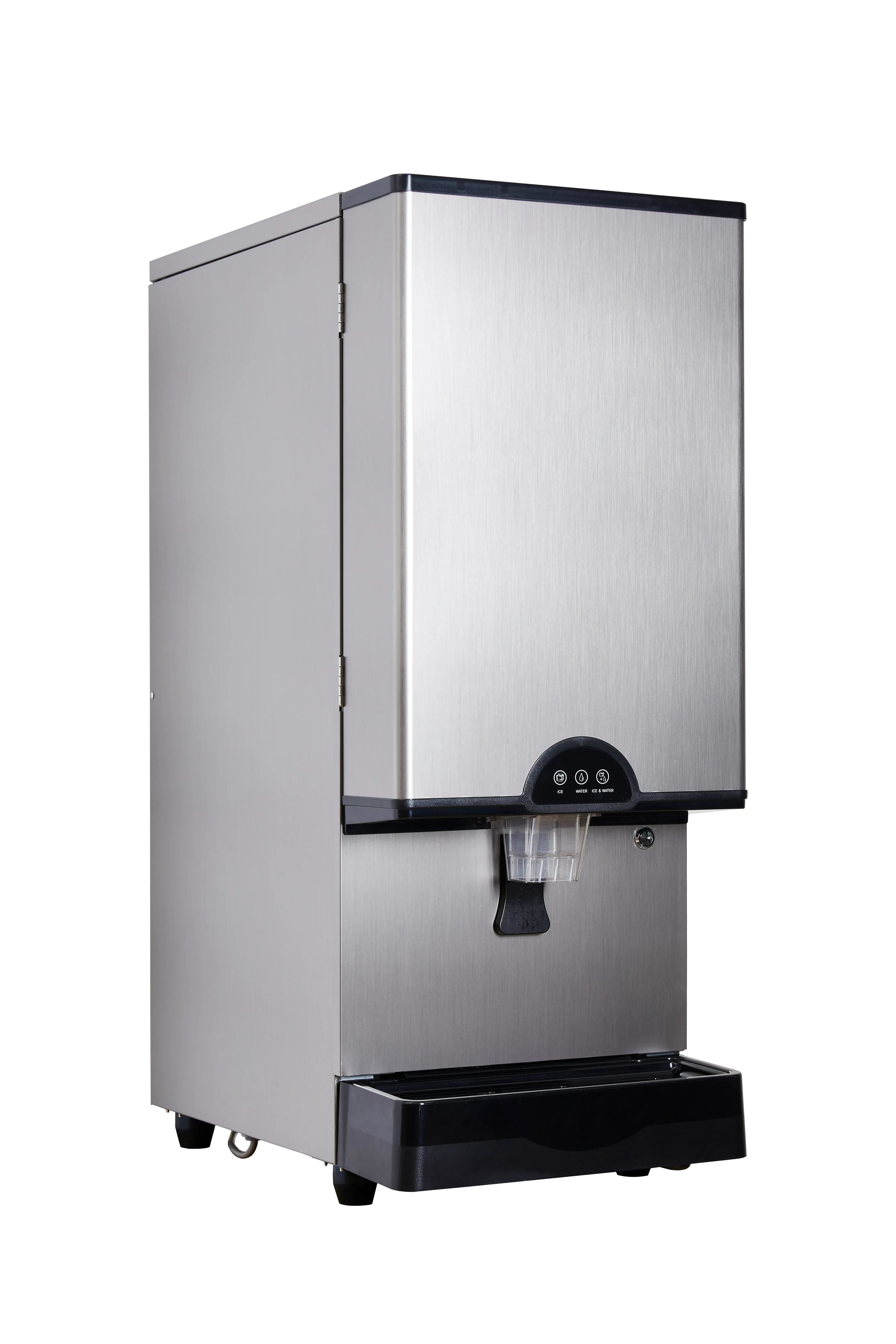 Icetro ID-0450-AN Countertop Ice and Water Dispenser 378 Pound Daily Production 30 Pound Storage Lever Dispense Nugget Style Ice — 115V, 1PH — main image