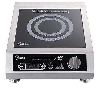Midea- 1800 Watts Single Commercial Induction Cooker (MIC1800F) — main image