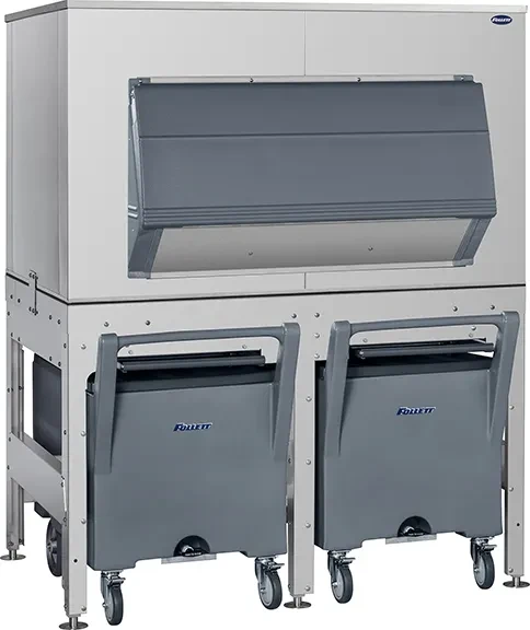 Follett ITS2250SG-60 Gravity Dispense Ice Bin 2133 Pound Capacity Polyethylene Interior Cube, Flake, Nugget Ice Compatibility — main image