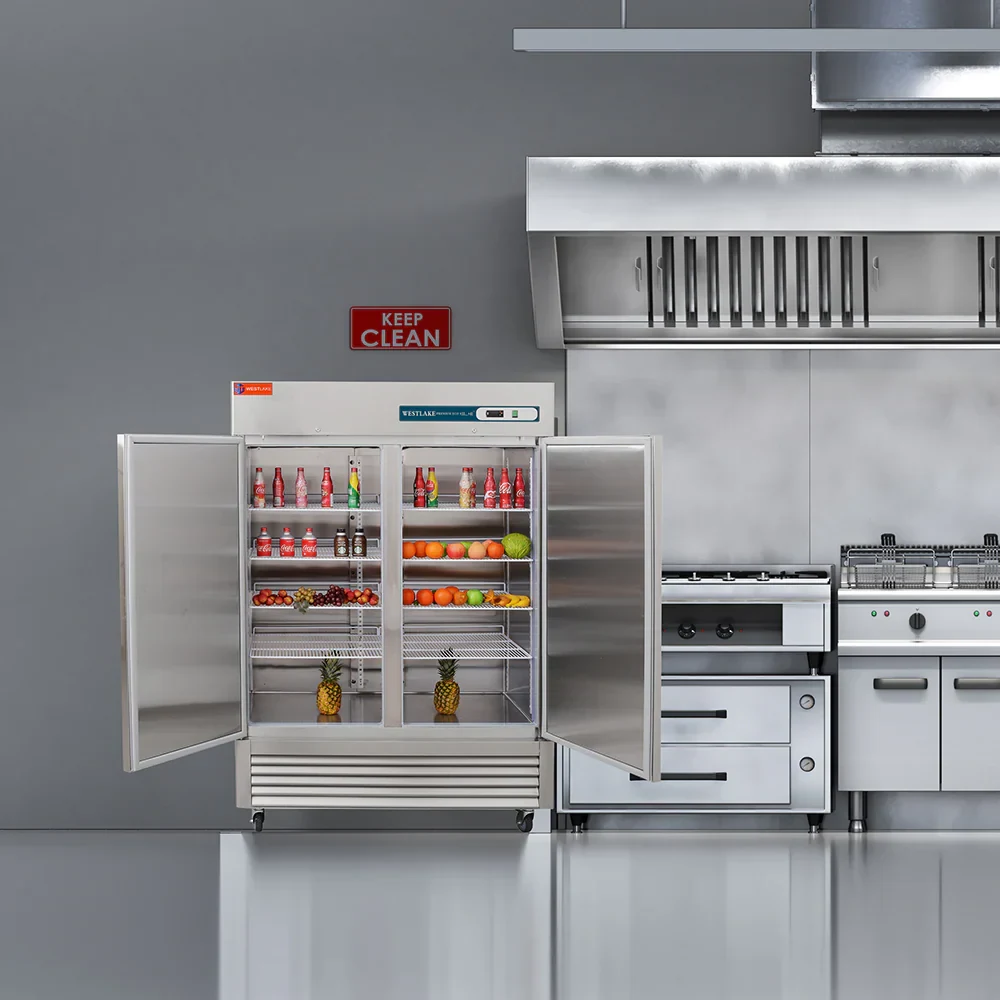 Westlake WKR-49B Reach-In Refrigerator 2 Door 33-40°F — view 2
