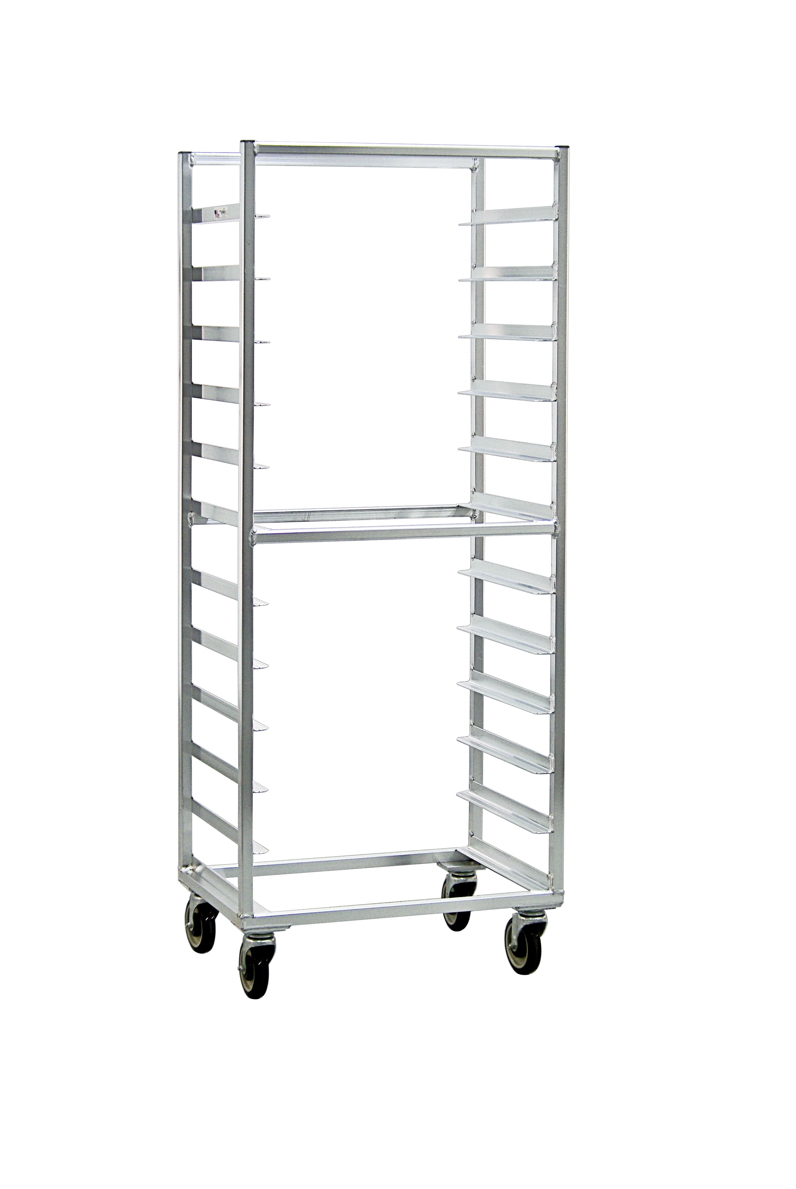 Carter-Hoffmann® O8612W Portable Aluminum Pan Rack Single Width Open Style Side-Loaded 12 Pan Capacity — main image