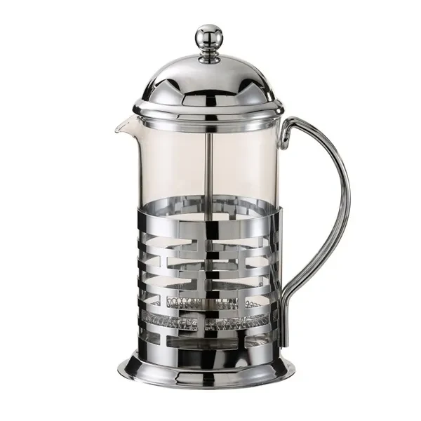 Service Ideas T477B 20 oz. Stainless Steel Frame French Coffee Press