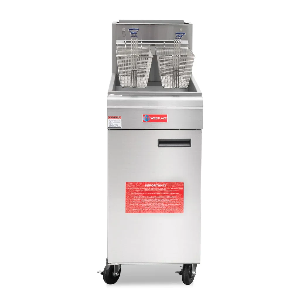 Westlake GF120 Deep Fryer 15.5" 120,000 Btu 50 lb Oil Capacity — main image