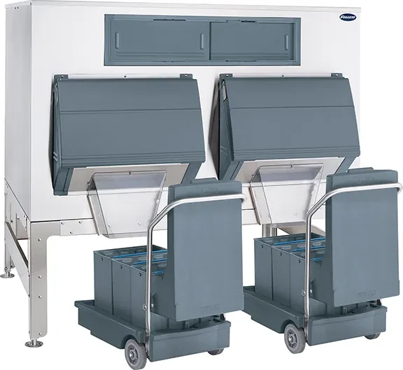 Follett Ice•DevIce™ Series DEV3200SG-72-75 Gravity Dispense Ice Bin 3240 Pound Capacity Polyethylene Interior Cube, Nugget Ice Compatibility — main image