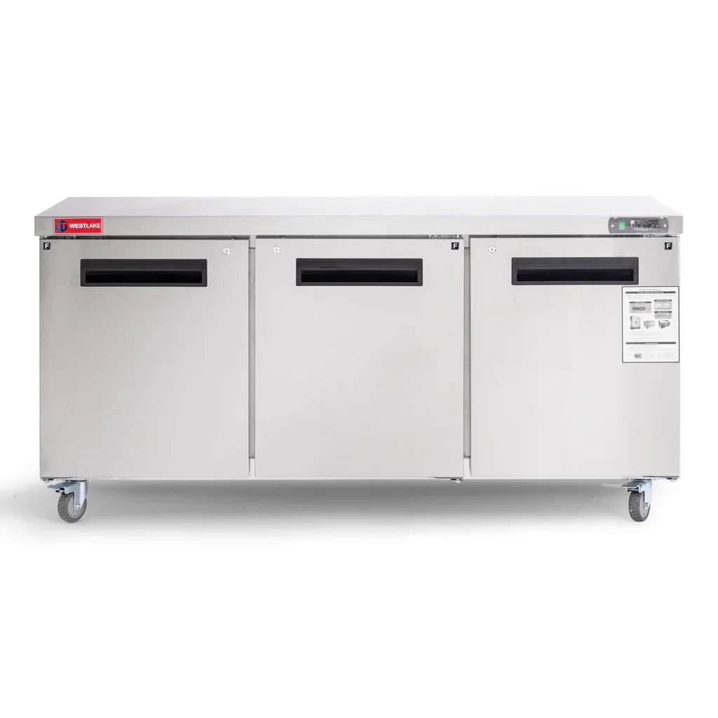 Westlake WKTF-72B Undercounter Freezer 3 Door -8-0°F — main image