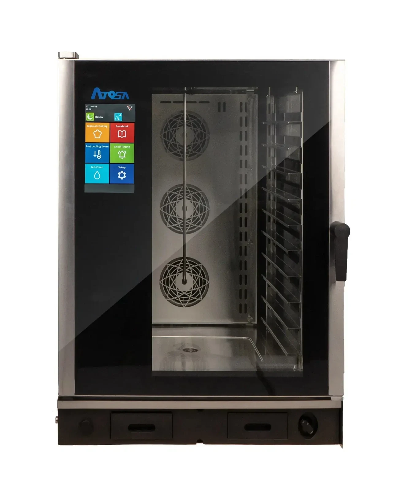 Atosa AEC-1021E Electric Combi Oven Fits 10 Full-Size Or GN 2/1 Pans — main image