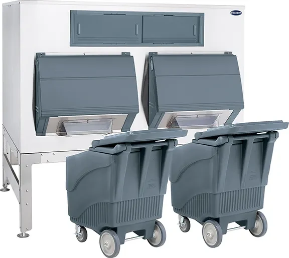 Follett Ice•DevIce™ Series DEV2100SG-72-ICS125L Gravity Dispense Ice Bin 2110 Pound Capacity Polyethylene Interior Cube, Nugget Ice Compatibility — main image