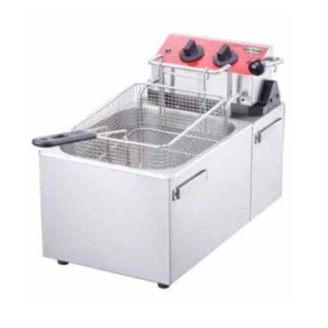 Serv-Ware EF-06L Electric Countertop Deep Fryer Single Tank 6 Liter — main image
