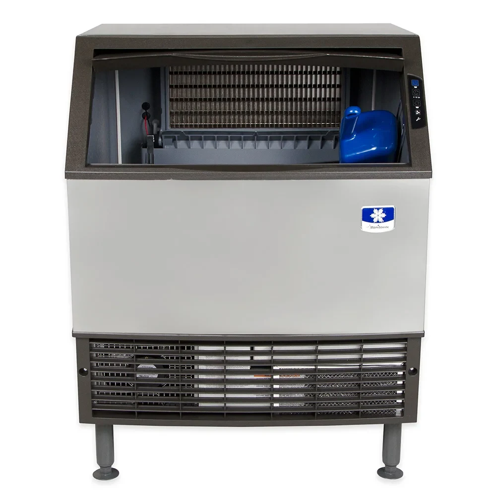 Manitowoc UYF0310A NEO Undercounter Half Dice Ice Machine Head and Bin 290 lb/24 hr Air-Cooled — view 2