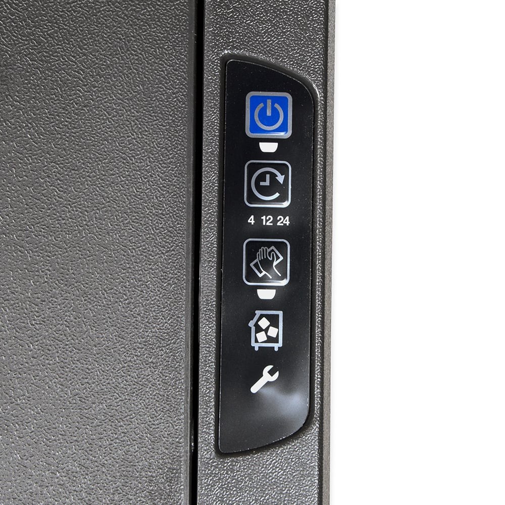 Manitowoc UYF0310A NEO Undercounter Half Dice Ice Machine Head and Bin 290 lb/24 hr Air-Cooled — view 3