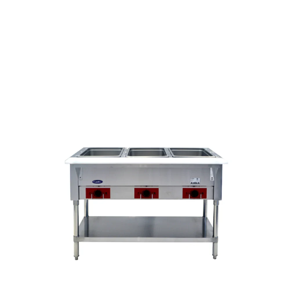 Atosa CSTEA-3C Electric Hot Food Table 3 Wells 500W Each — main image