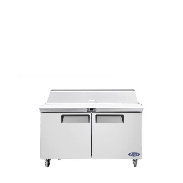 Atosa MSF8302GR Sandwich Prep Table 48 Inch (12 Poly Pans) — main image