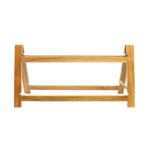 Tablecraft RMG1ACA Frostone Acacia Wood 2-Tier Riser Frame 15" x 8" x 11-1/2"