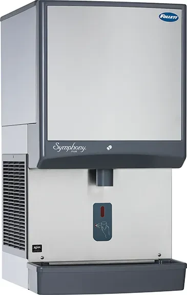 Follett Symphony Plus™ 50CI414A-SI Countertop Ice-Only Dispenser 425 Pound Daily Production 50 Pound Storage SensorSAFE™ Dispense Nugget Style Ice — 115V, 1PH — main image
