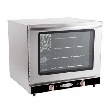 Serv-Ware ECO-66 Countertop Electric Convection Oven Half Size 208V — main image