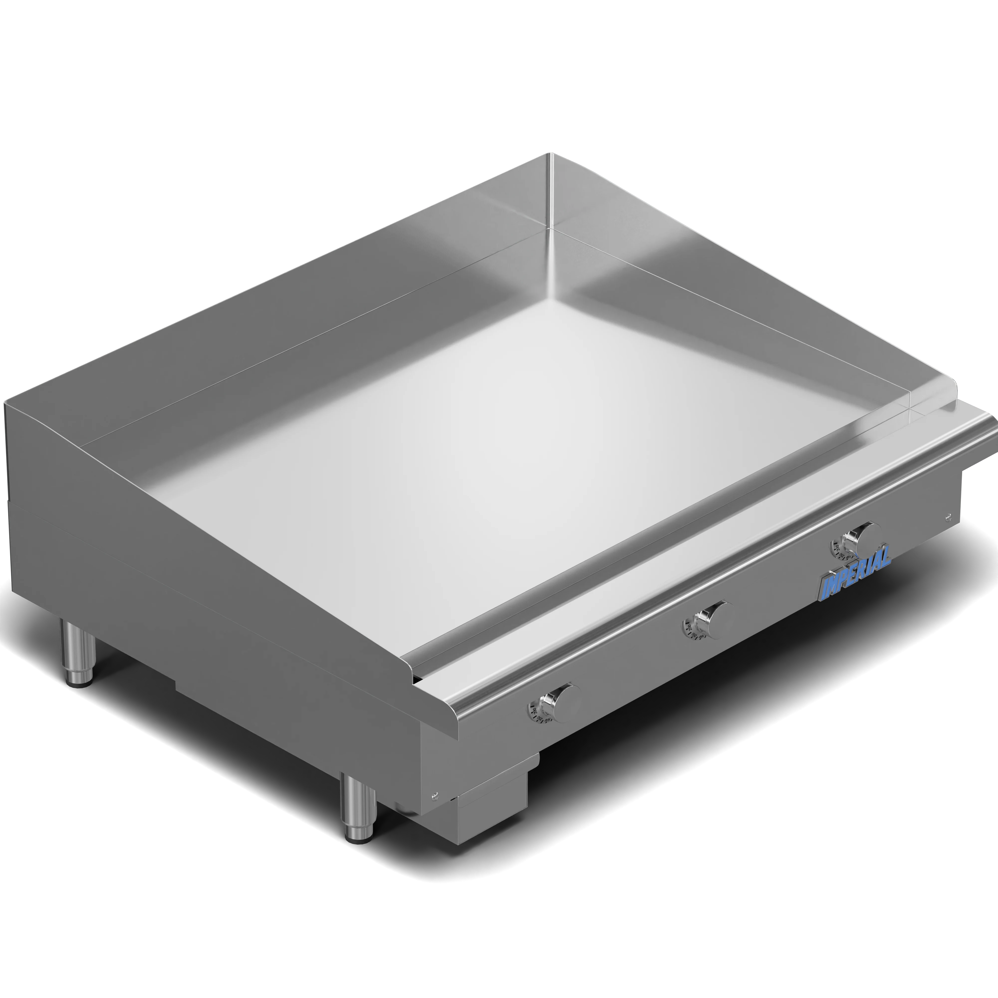 Imperial ITG-36-E Pro Series Electric Countertop Griddle 36 Inch Wide Thermostatic Control Rectangle Polished Steel 0.5 Inch Thick Plate Heavy-Duty — 480V, 3PH — view 7