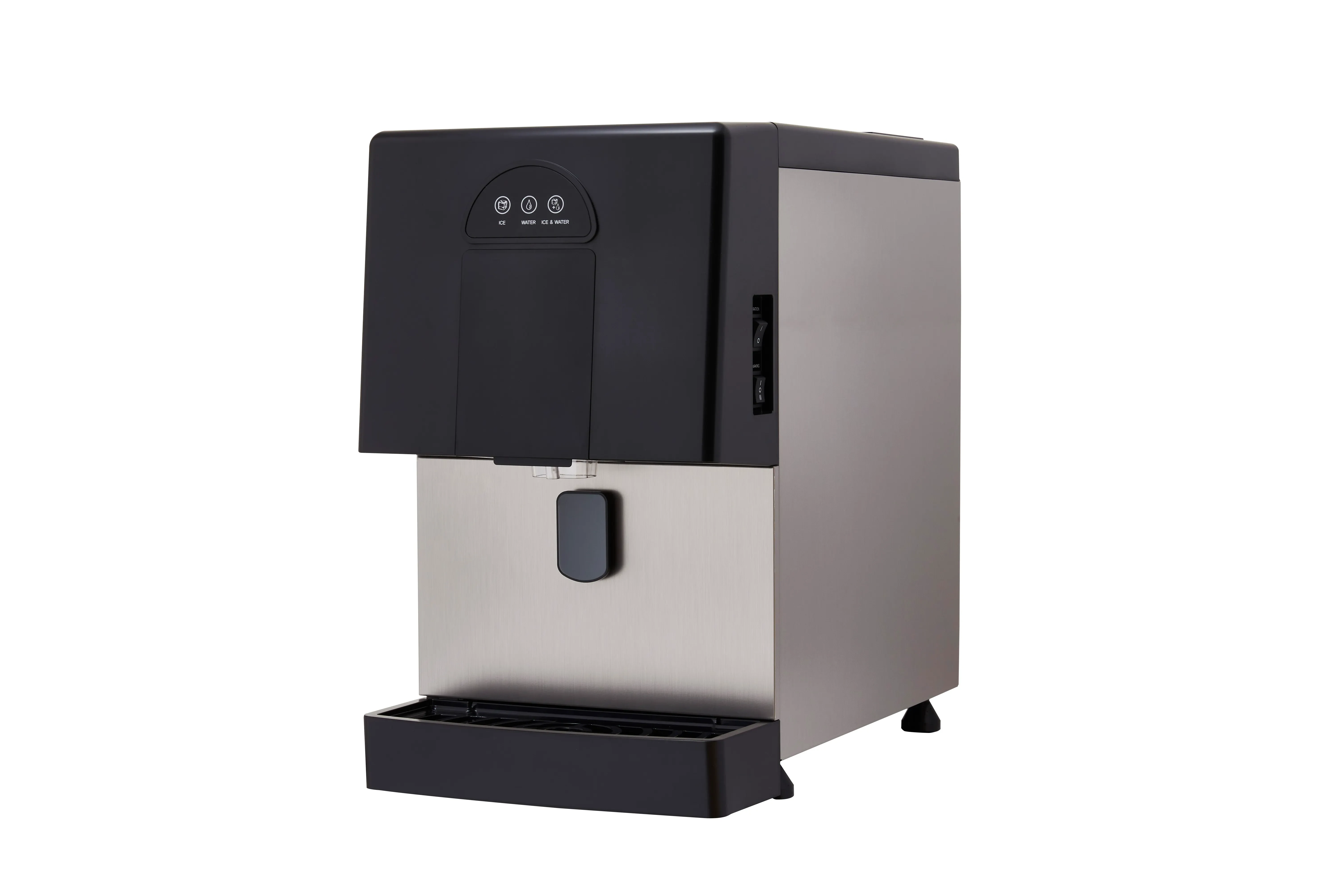 Icetro ID-0160-AN Countertop Ice and Water Dispenser 160 Pound Daily Production 5.3 Pound Storage Lever Dispense Nugget Style Ice — 115V, 1PH — main image