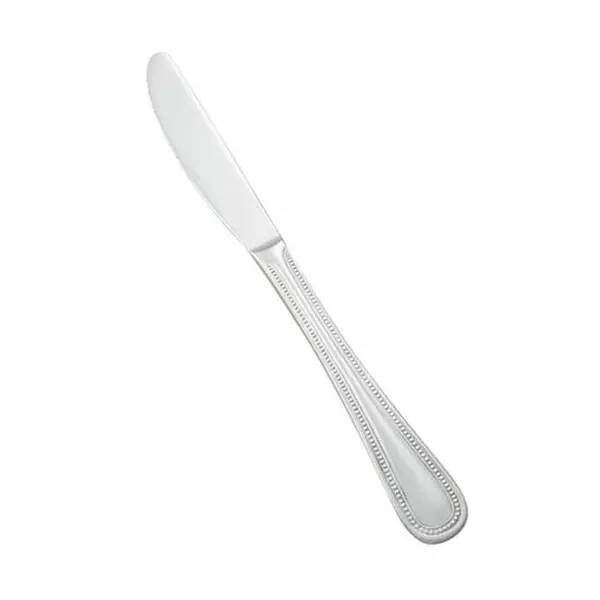Winco 0005-08 Dots Dinner Knives Heavy Weight 18/0 | Case of 12
