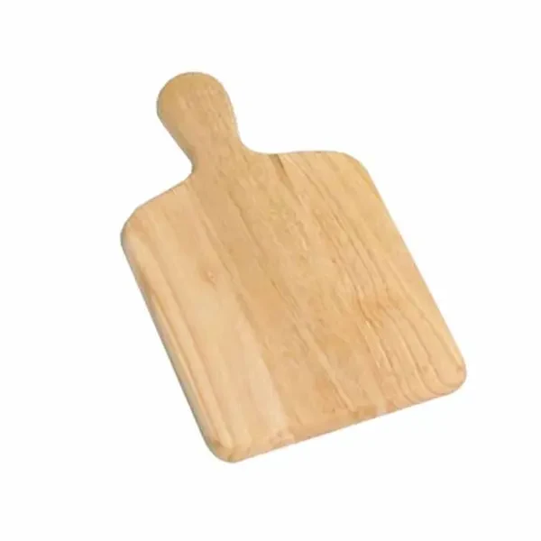 Tablecraft 79 Wood Bread Serving Board 13-1/2" x 7-1/2" x 3/4"