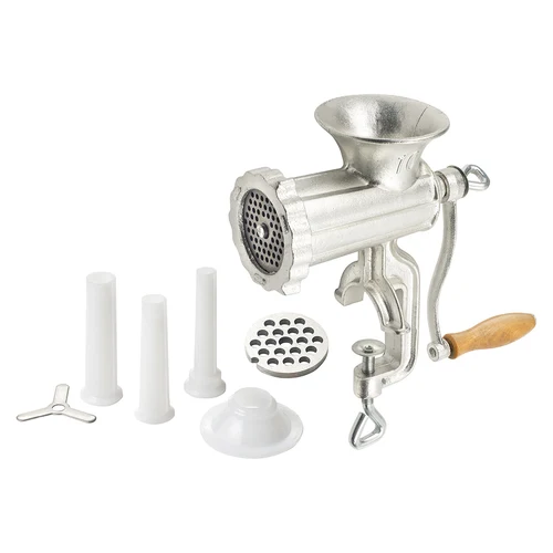 Winco MG-10 #10 Manual Meat Grinder with Table Clamp