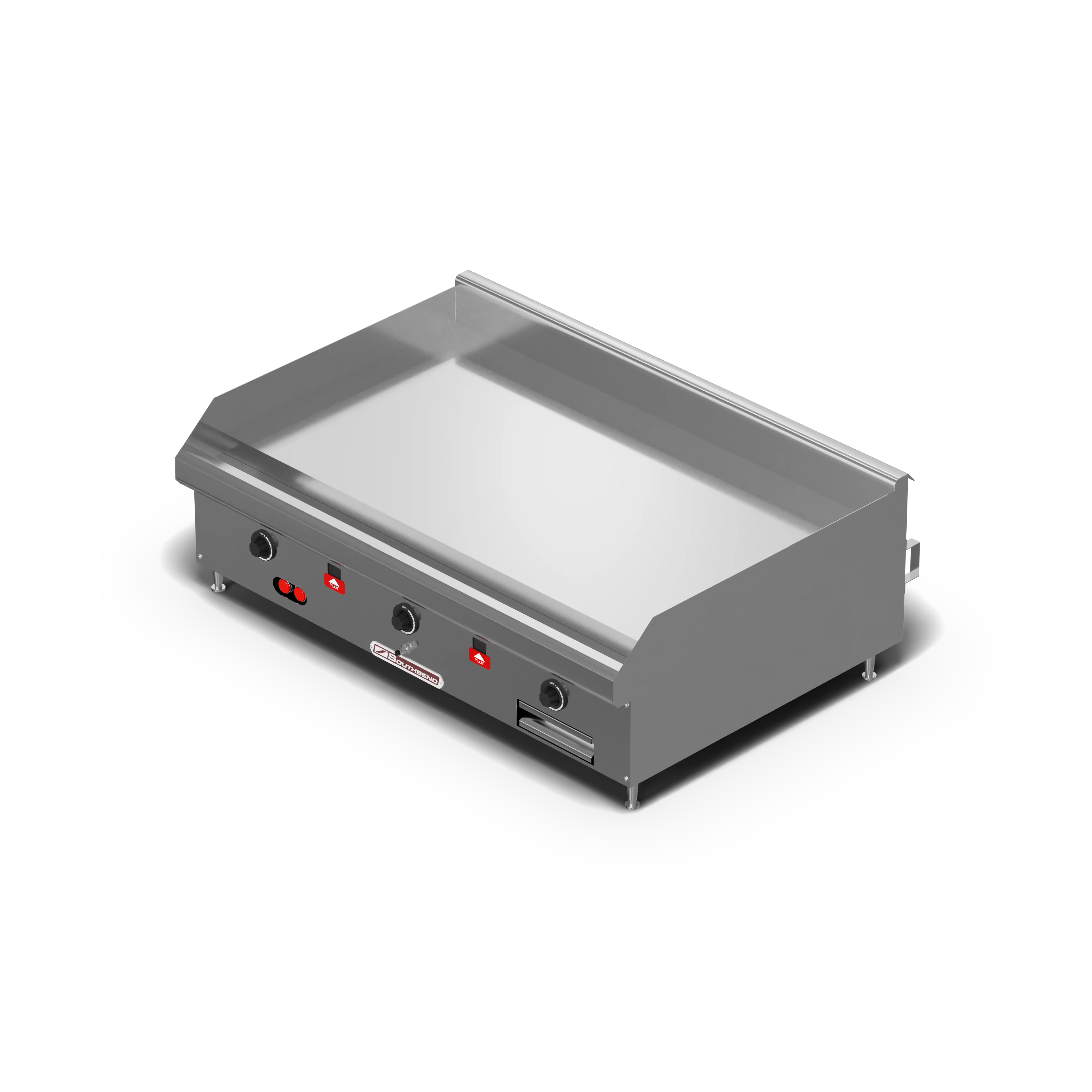 Southbend HDG-36-30 Counterline Gas Countertop Griddle 36 Inch Wide Thermostatic Control Rectangle Polished Steel 1 Inch Thick Plate Heavy-Duty — Natural Gas, 90000 BTU — view 5