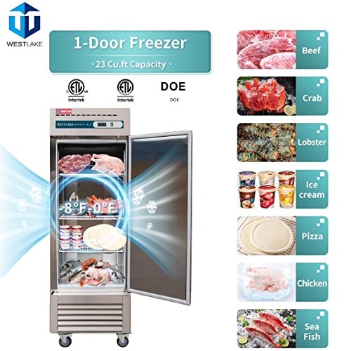 Westlake WKF-23B Reach-In Freezer 1 Door -8-0°F — view 5