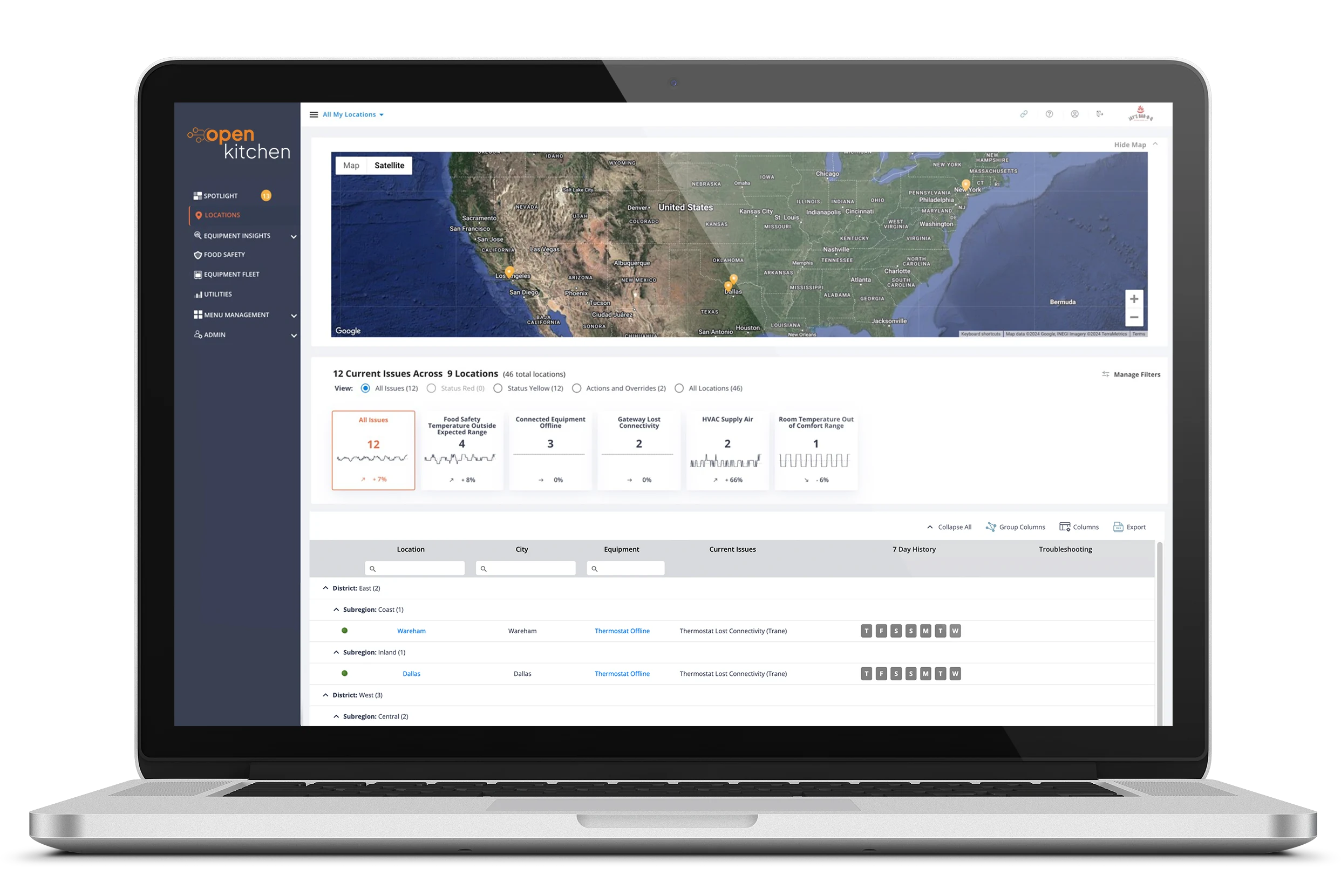 Open Kitchen by Powerhouse Dynamics (PhD) – Cloud Based, Commercial IOT Product – Remote Monitoring and Analytics Software (1-year subscription) — view 8