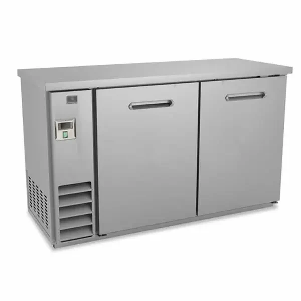 Kelvinator KCHBB60SS Stainless Steel Top Back Bar Cooler 61-1/8"W