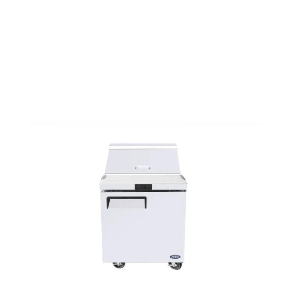 Atosa MSF8301GR Sandwich Prep Table 27 Inch (8 Poly Pans) — main image
