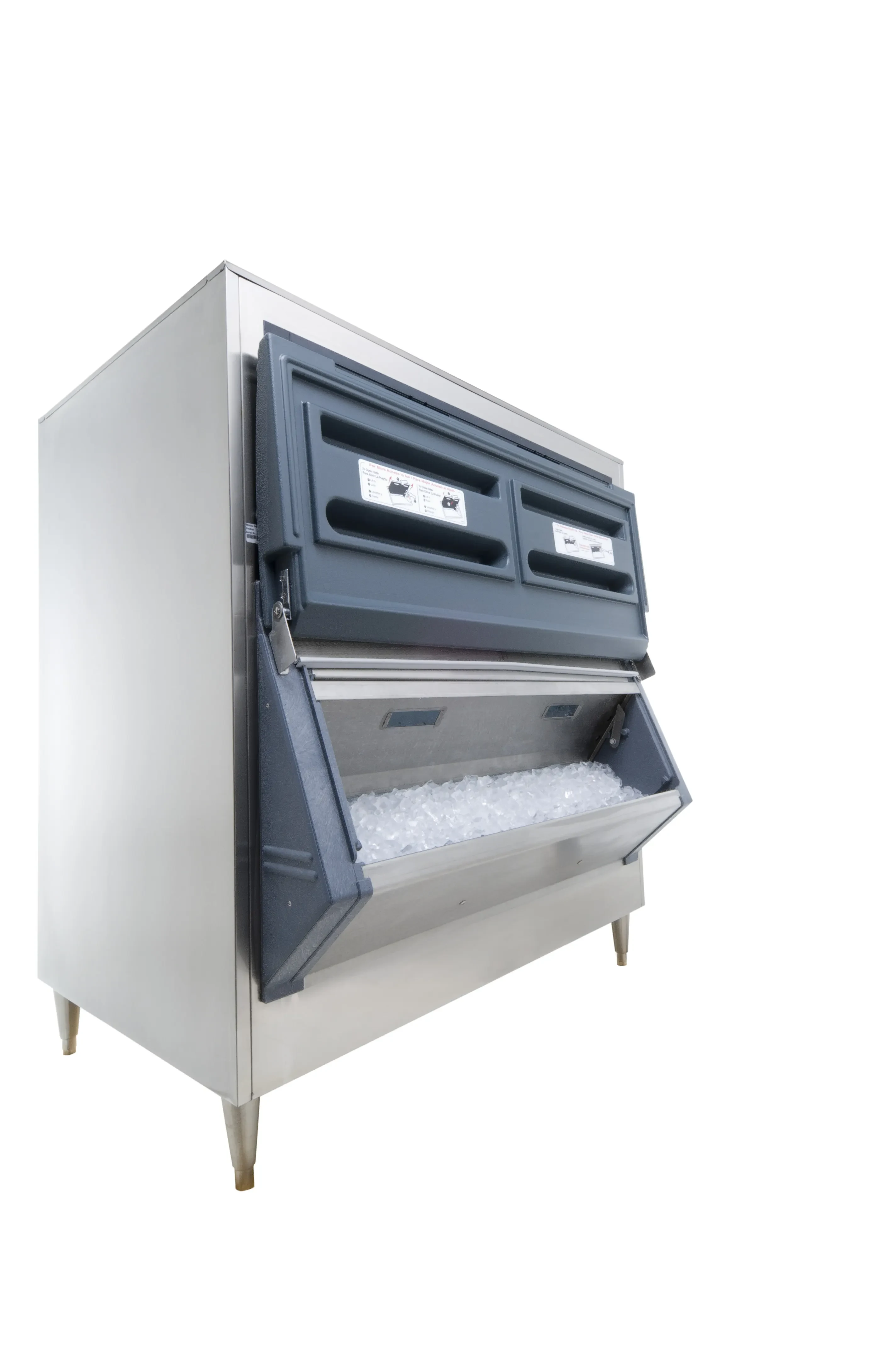 Icetro IB-SG1300S-48 Ice Storage Bin 1320 Pound Capacity Polyethylene Interior — view 2