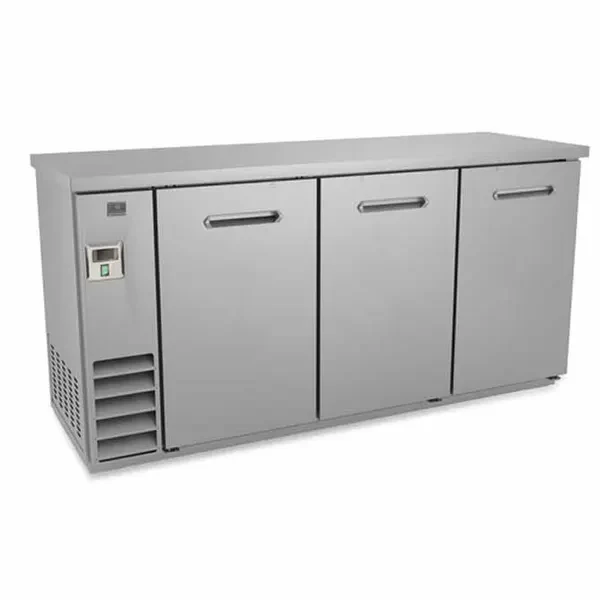 Kelvinator KCHBB72SS Stainless Steel Top Back Bar Cooler 73-1/8"W