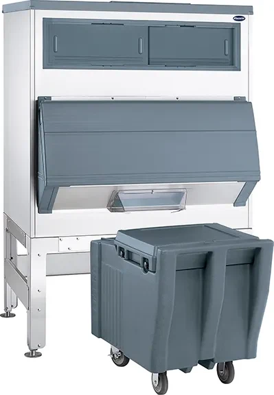 Follett Ice•DevIce™ Series DEV1010SG-48-ICS125L Gravity Dispense Ice Bin 1000 Pound Capacity Polyethylene Interior Cube, Nugget Ice Compatibility — main image