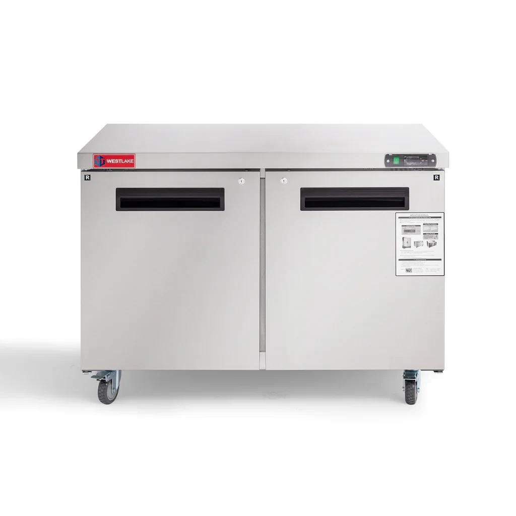Westlake WKTR-48B Undercounter Refrigerator 2 Door 33-40°F — main image