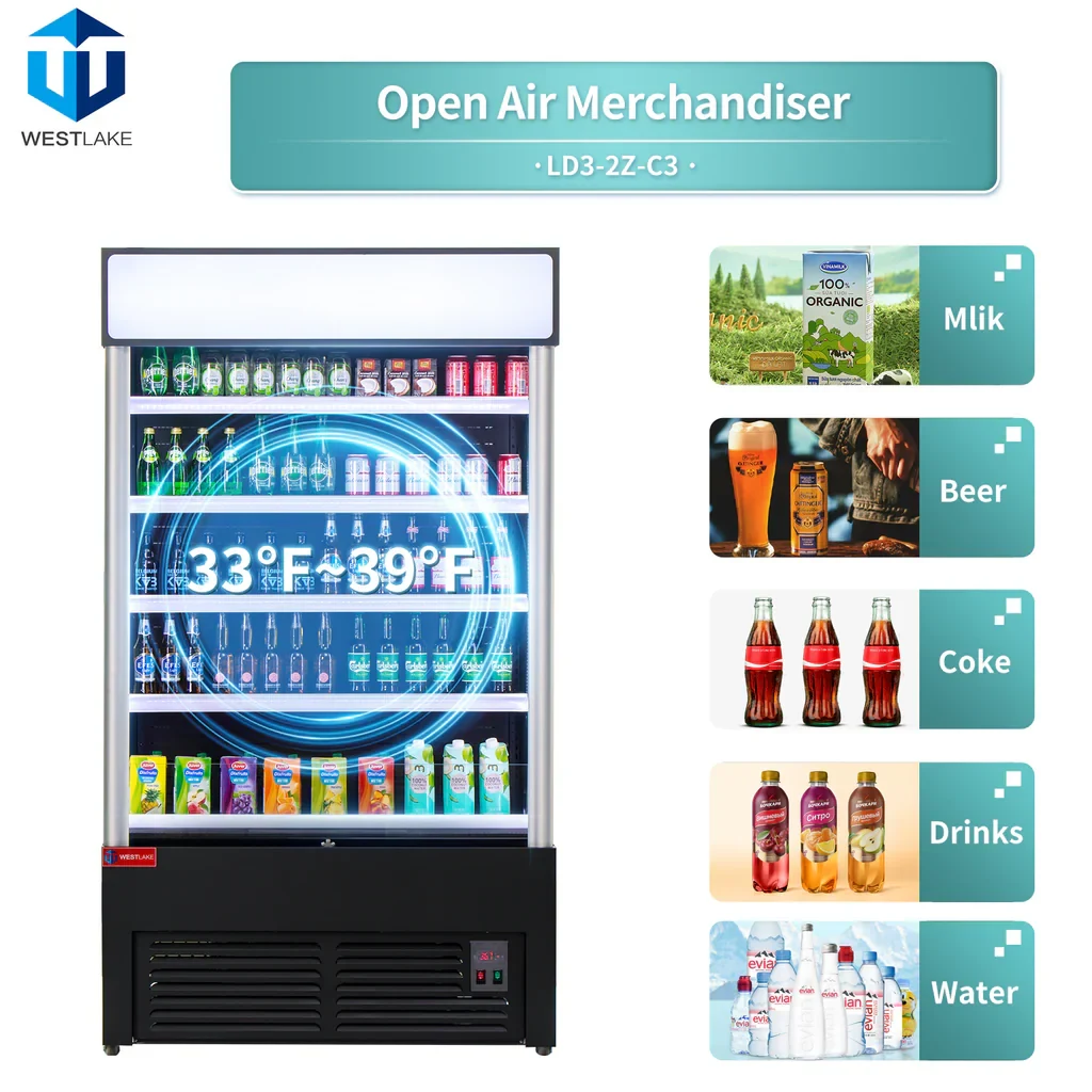 Westlake LD3-2Z-C3 Open Air Cooler 46" 33-39°F — view 2