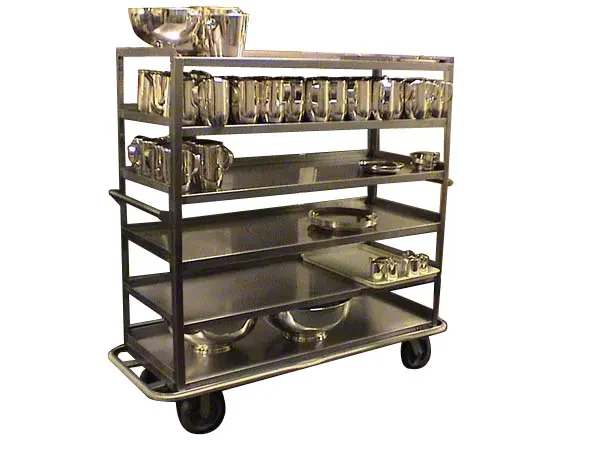 Carter-Hoffmann® T660 Freestanding Queen Mary Cart 1200 Pound Capacity 6 Shelves — main image