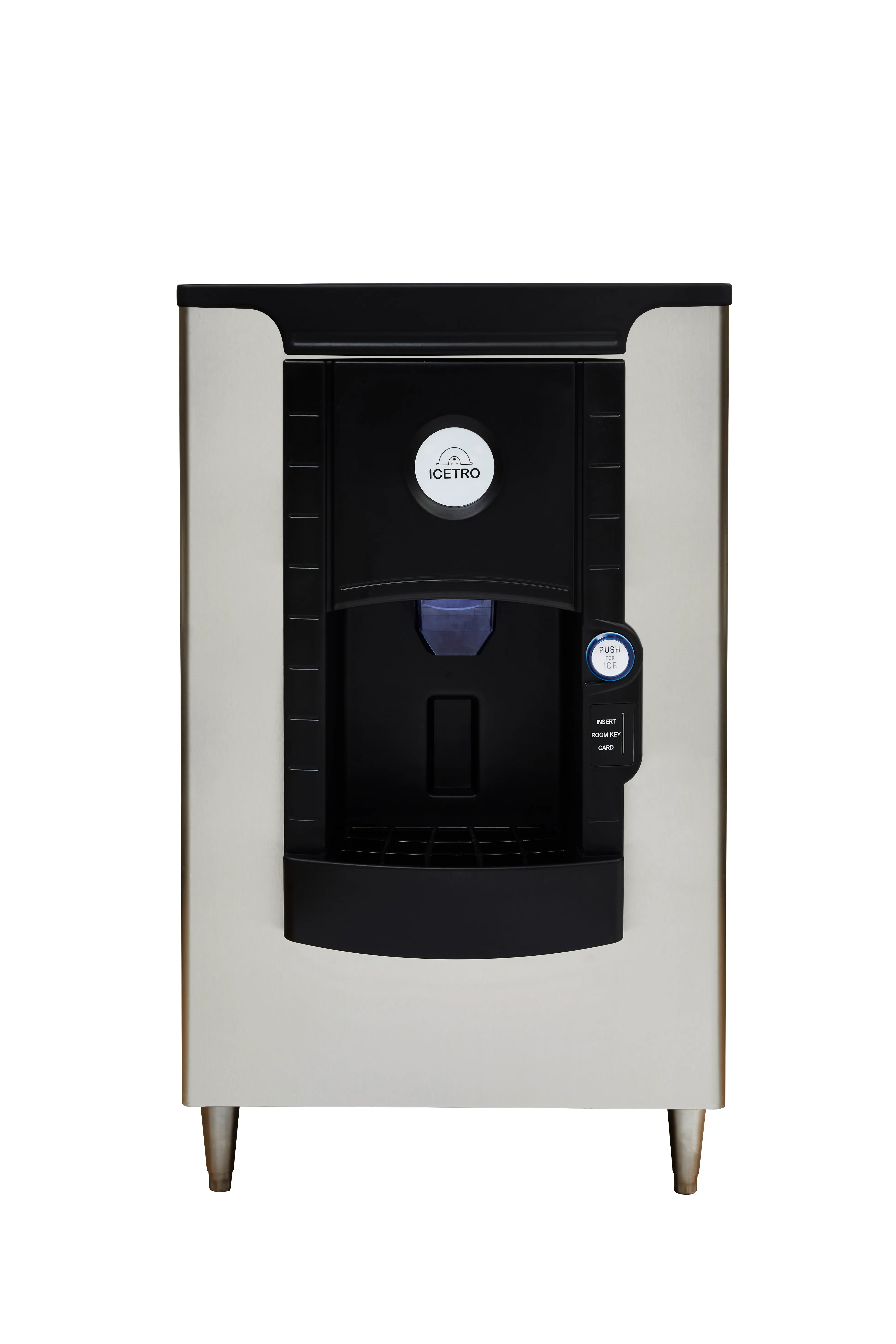 Icetro ID-H250-30 Freestanding Ice-Only Dispenser 247 Pound Storage Push-Button Dispense Cube, Full Cube, Half Cube Style Ice — 115V, 1PH — view 2