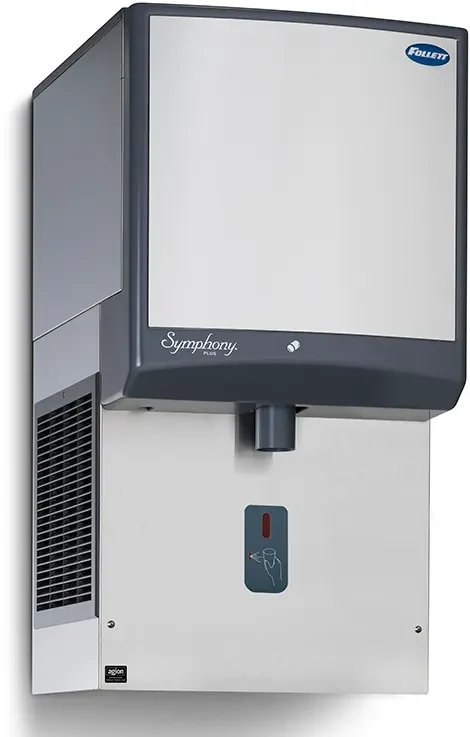 Follett Symphony Plus™ 25HI414A-SI-00 Wall Mount Ice-Only Dispenser 425 Pound Daily Production 25 Pound Storage SensorSAFE™ Dispense Nugget Style Ice — 115V, 1PH — main image