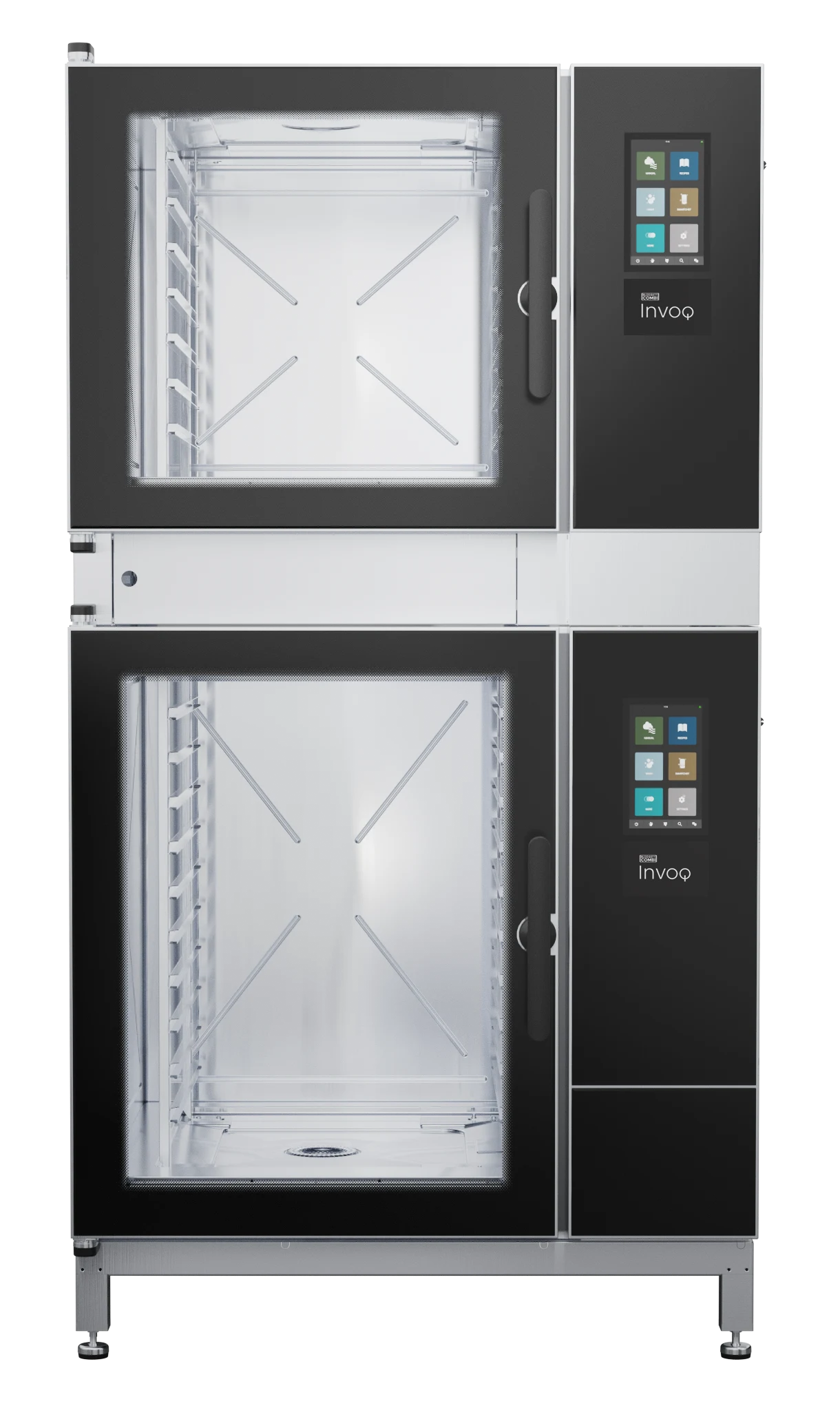 Blodgett® 62/102BE Invoq Series Electric Freestanding Combi Oven Full Size Boiler Based 2 Ovens — 240V, 3PH — main image