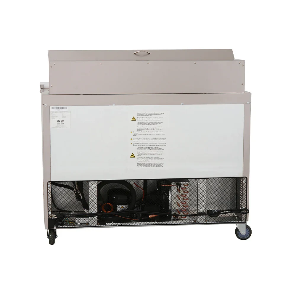 Westlake WKSR-48B Salad Prep Table Refrigerator 2 Door 33-40°F — view 9