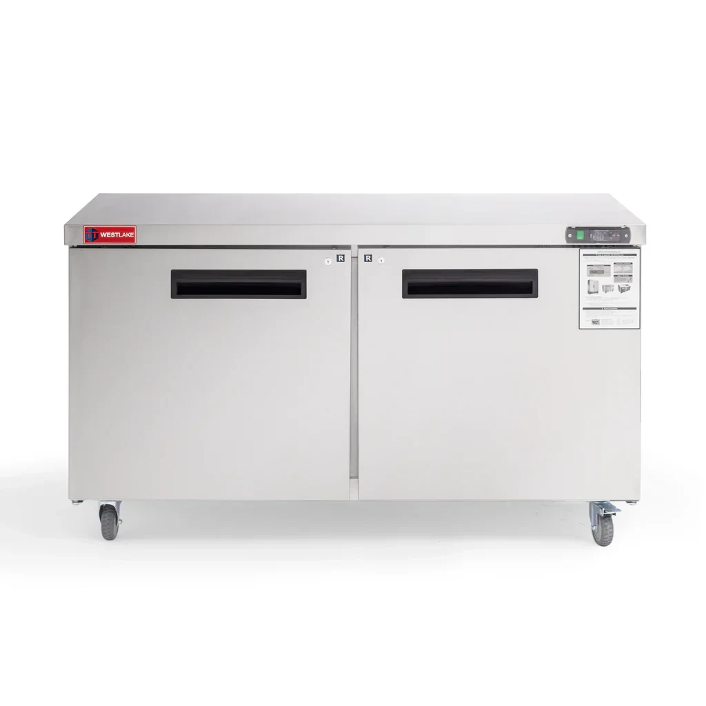Westlake WKTR-60B Undercounter Refrigerator 2 Door 33-40°F — main image