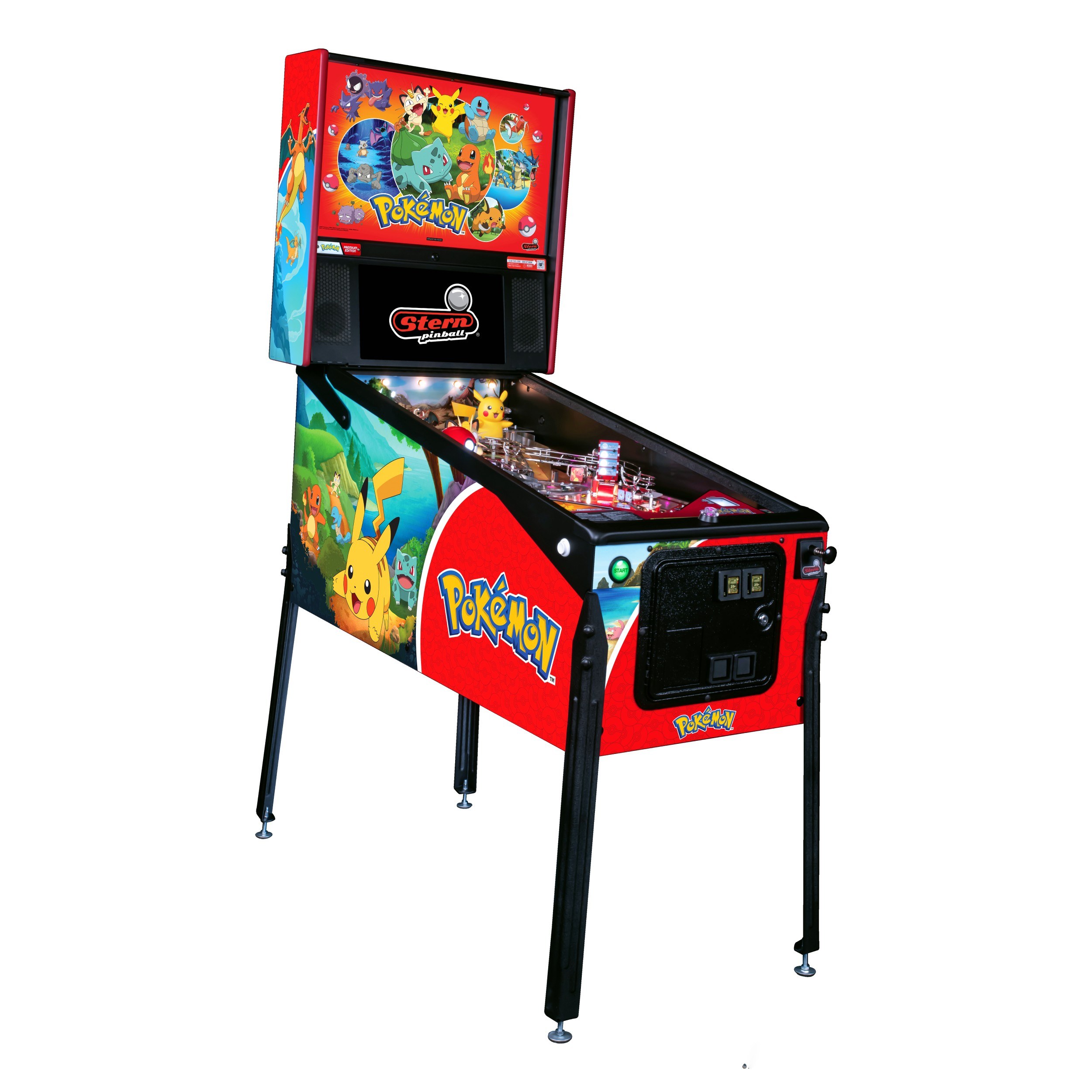 Pokémon Premium Pinball Machine by Stern — main image
