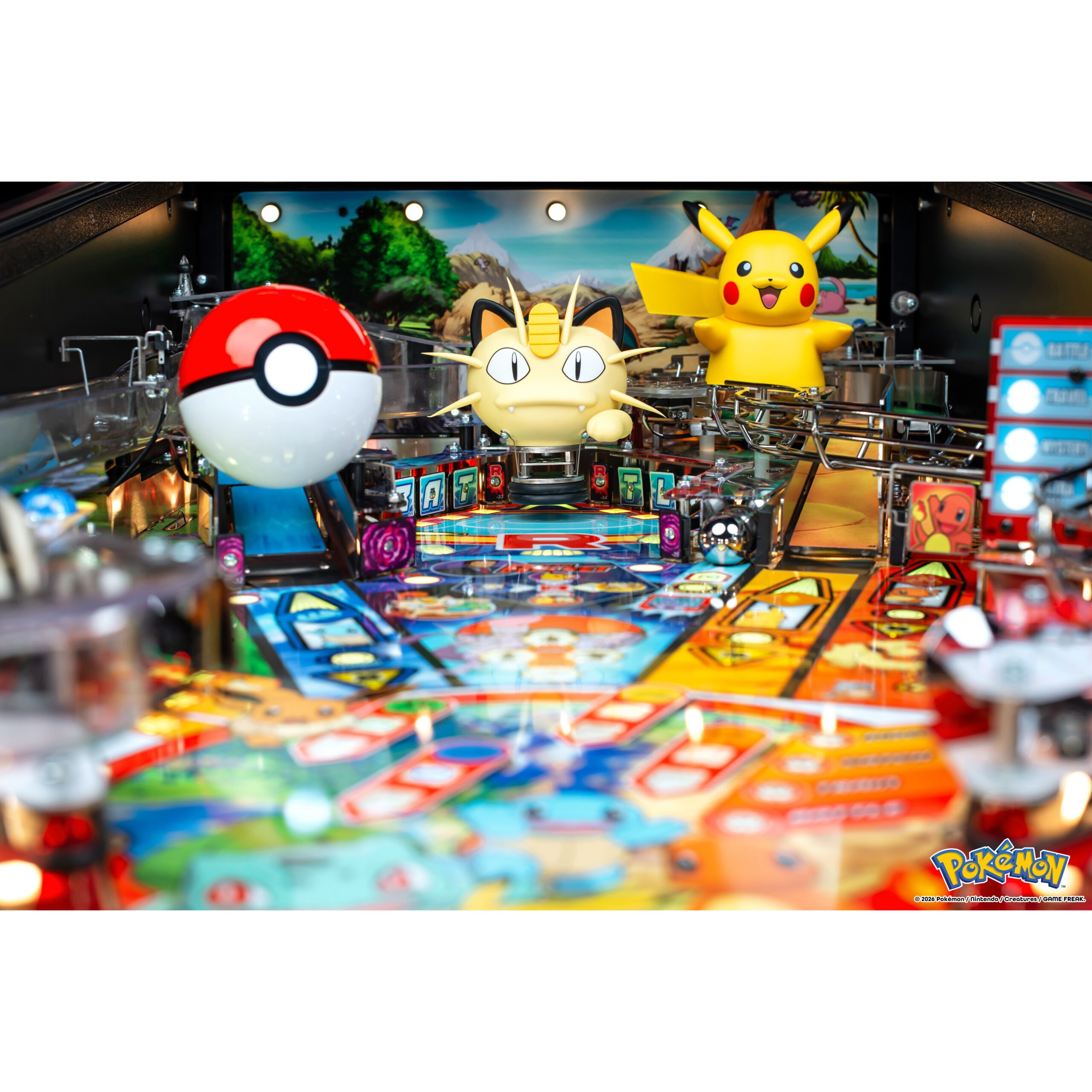 Pokémon Premium Pinball Machine by Stern — view 5