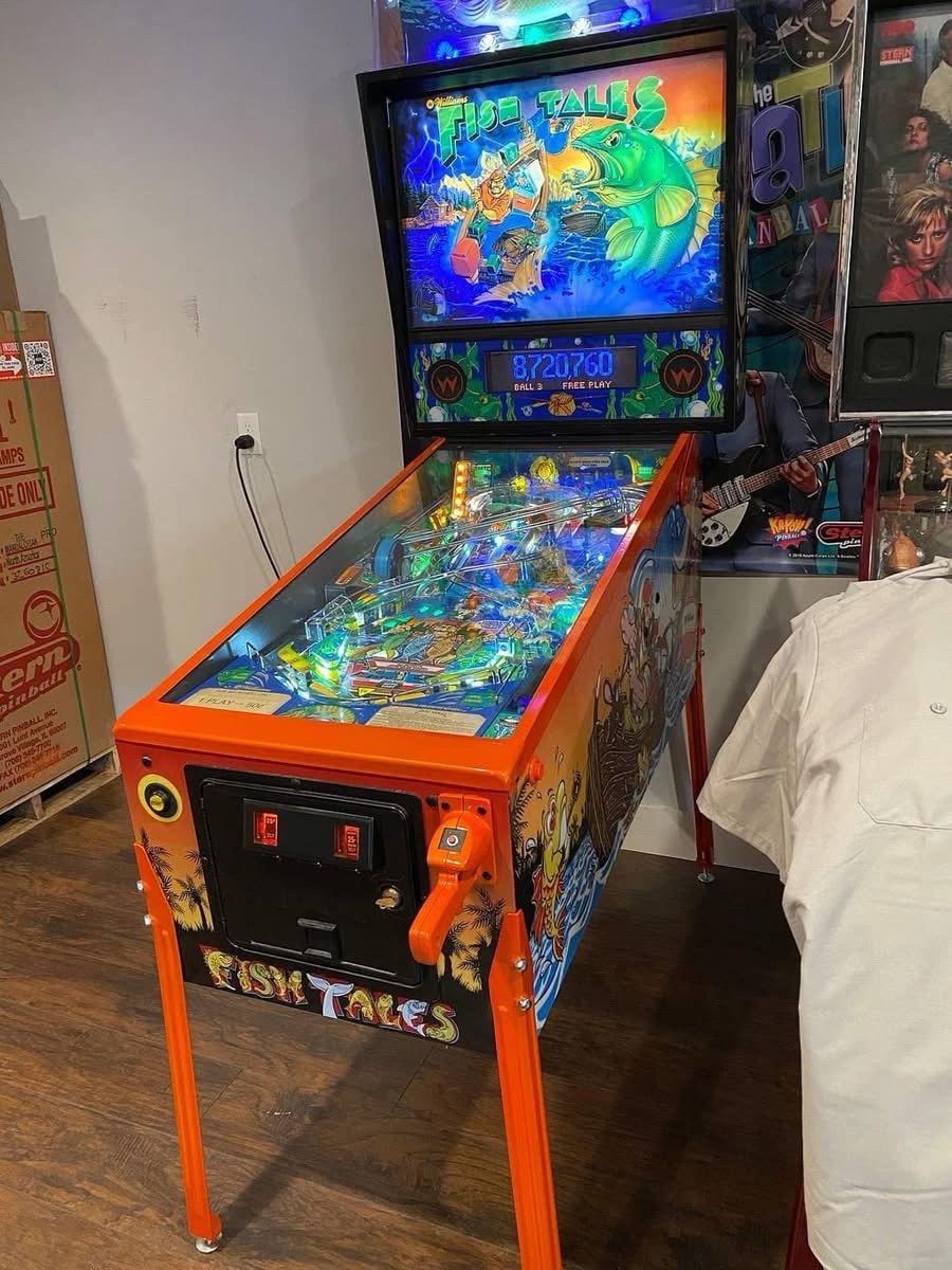Fish Tales Pinball Machine — view 2