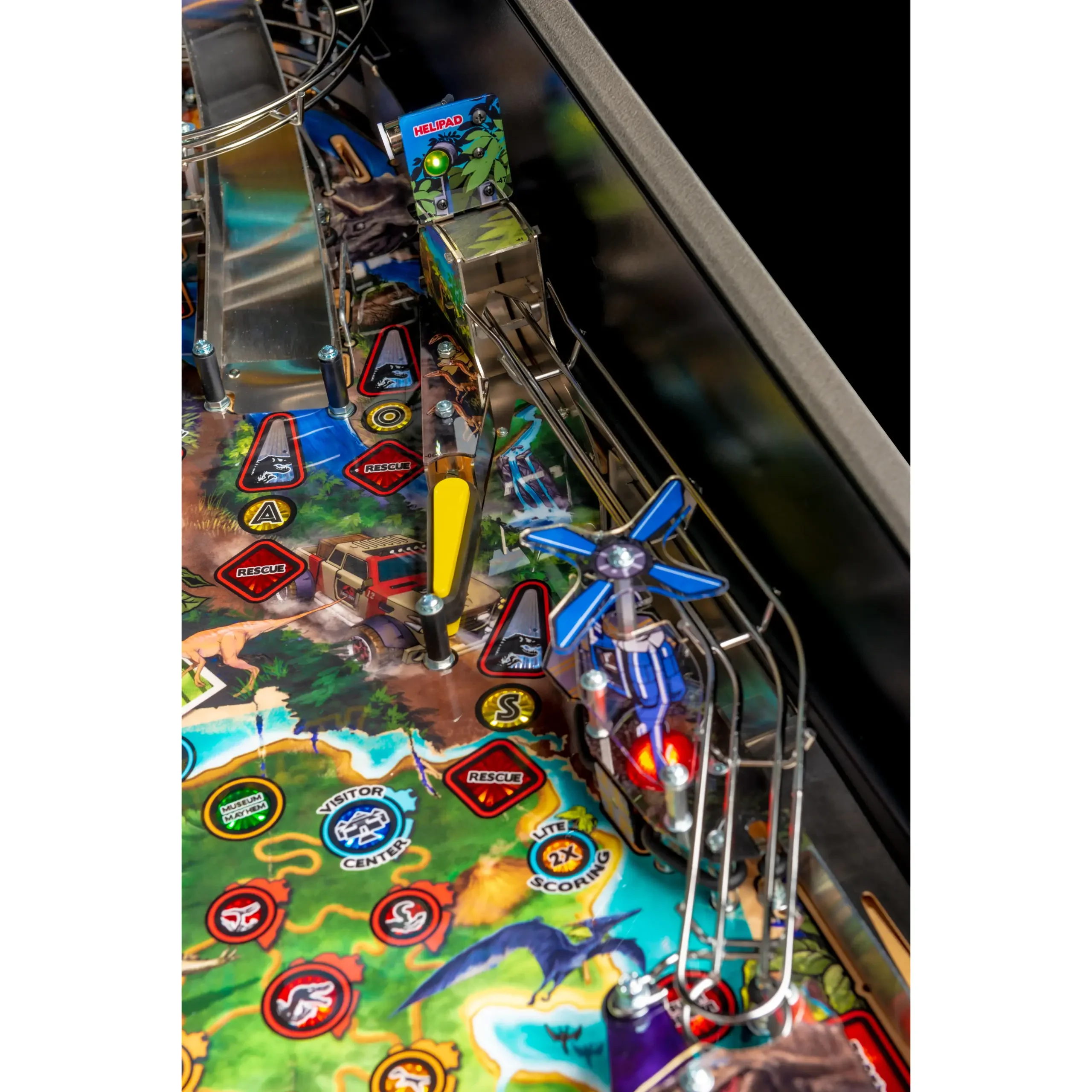 Jurassic Park Pro Pinball Machine by Stern — view 9