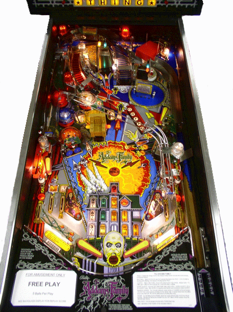 Addams Family Pinball Machine by Bally — view 2