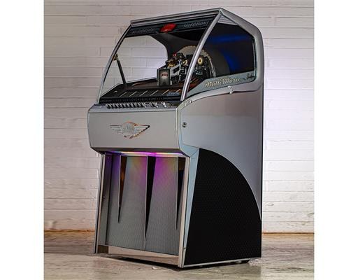 Sound Leisure Streamliner Rocket Vinyl Jukebox — main image