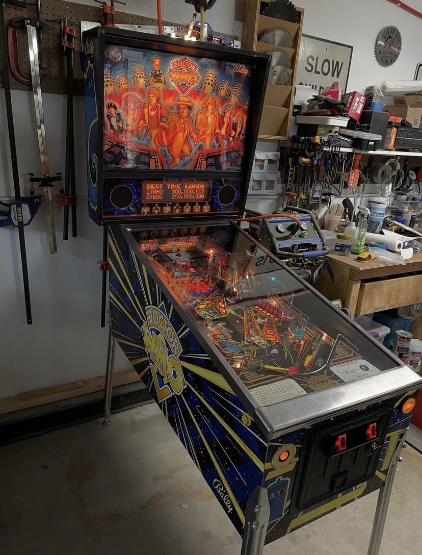 Doctor Who Pinball Machine — view 2